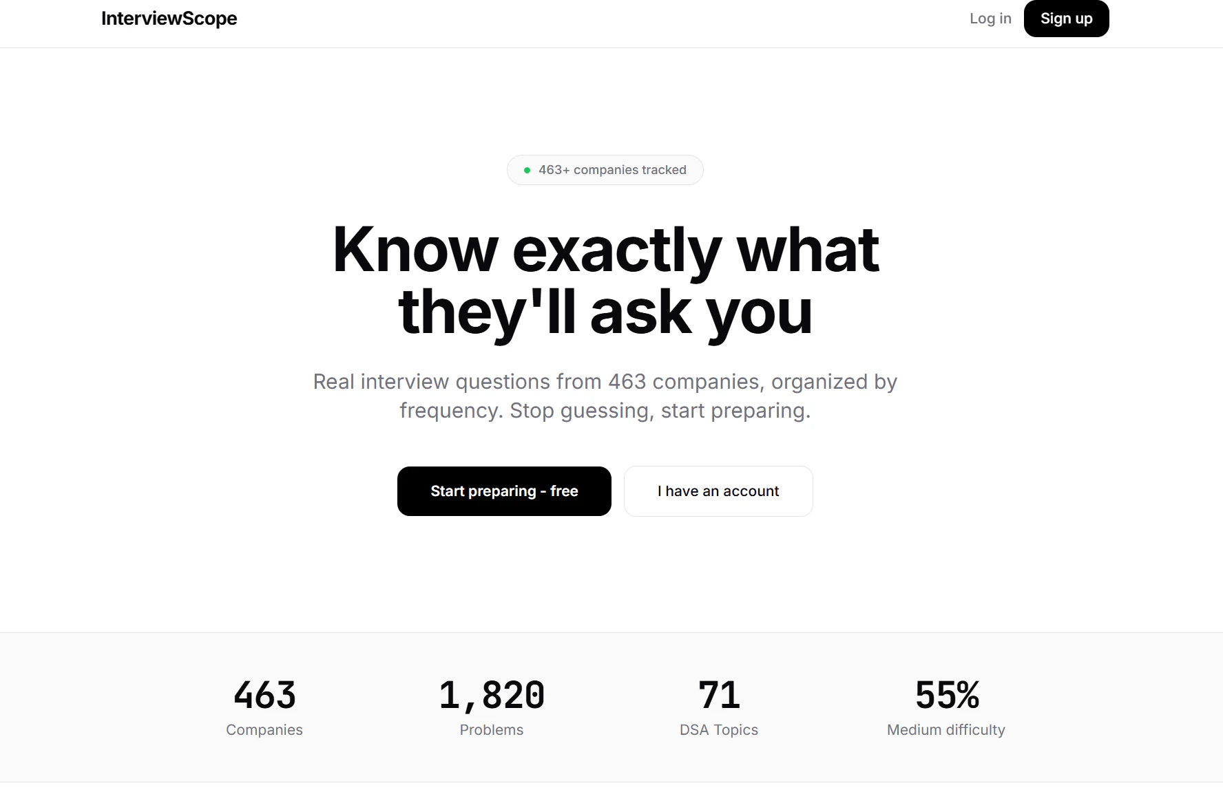 InterviewScope screenshot 1