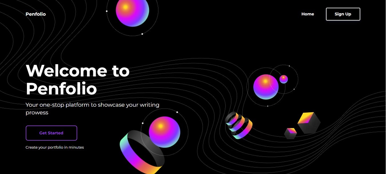 Penfolio - La tua piattaforma unica per mostrare la tua abilità di scrittura media 1