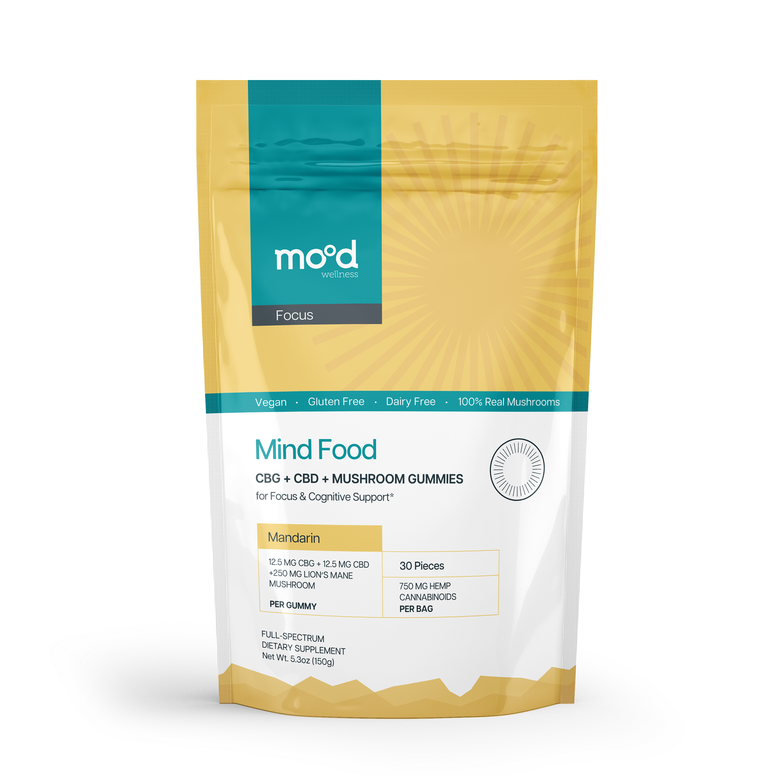 CBD + CBG + Lion’s Mane Gummies