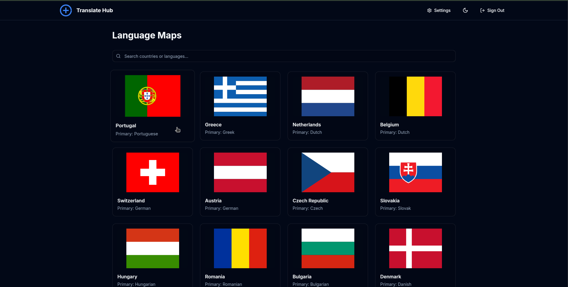Translate Hub gallery image