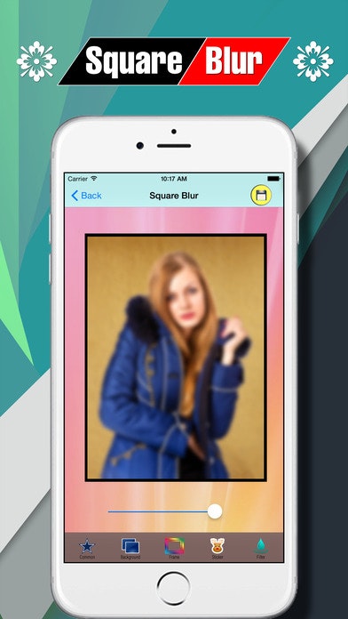 Square Blur Photo Effect | iOS gallery image