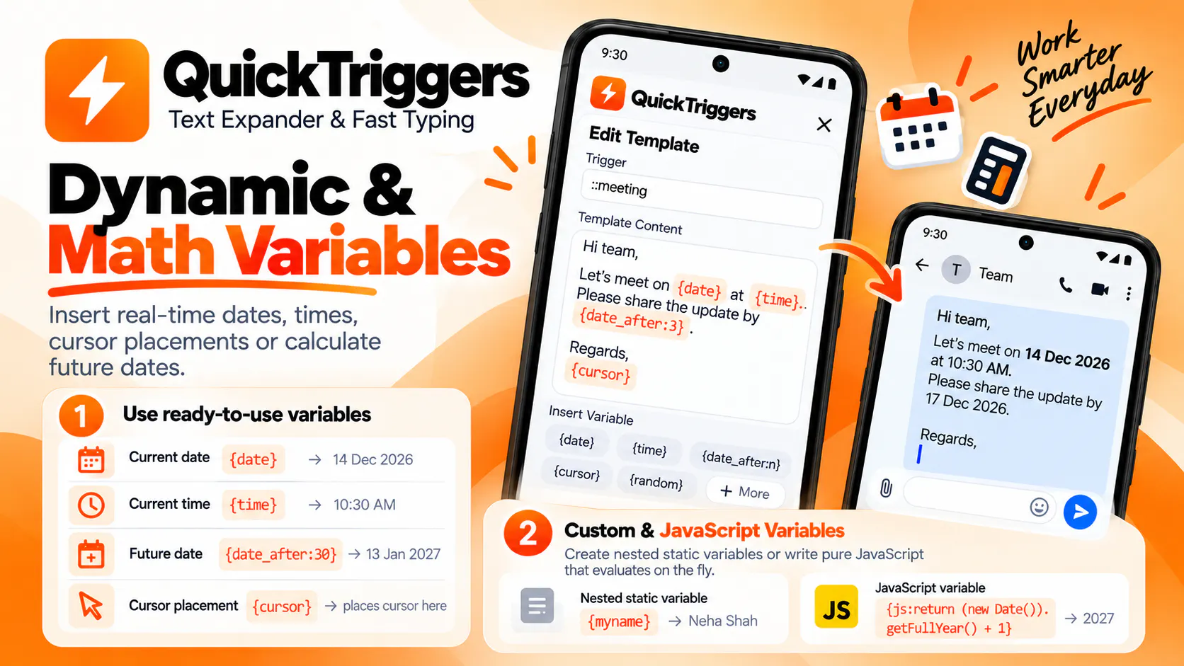 QuickTriggers: Text Expander gallery image