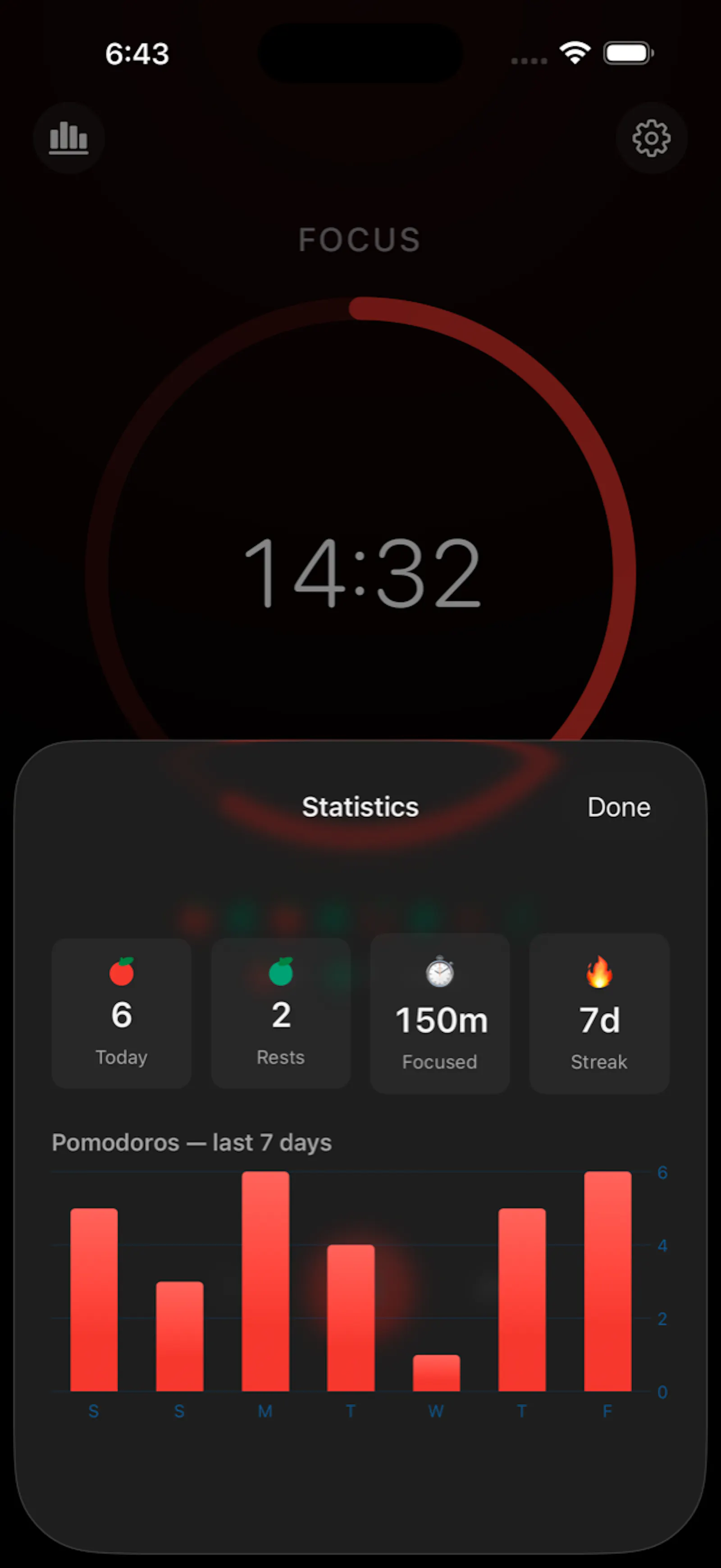 Rossino: A pomodoro timer. screenshot 11