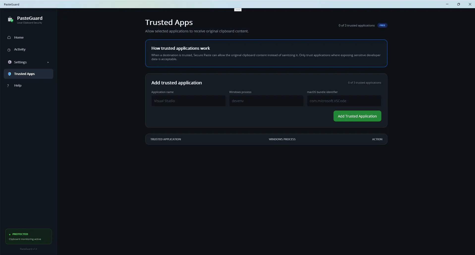 PasteGuard gallery image