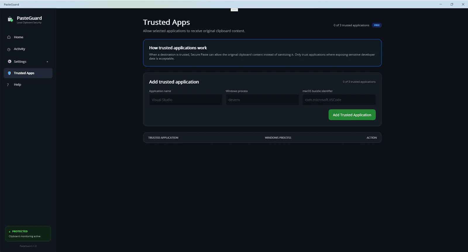 PasteGuard screenshot 5