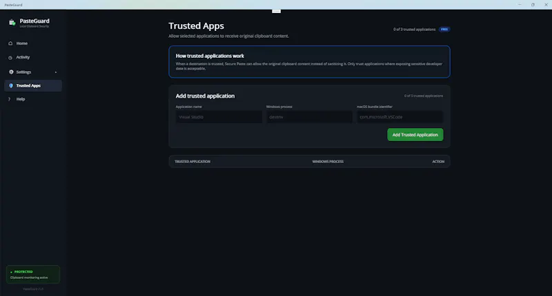 PasteGuard screenshot 5