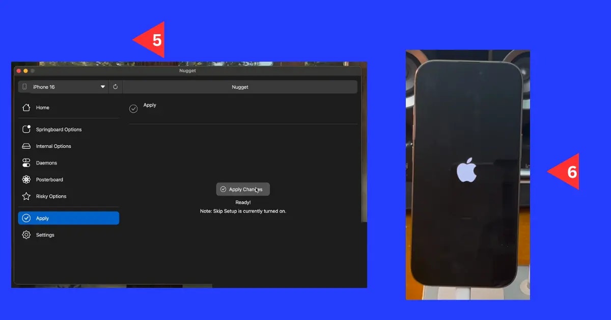 Nugget iOS - Main screenshot showing features and interface