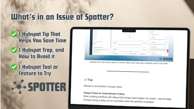 Spotter Newsletter gallery image