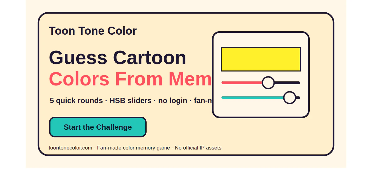 Toon Tone Color