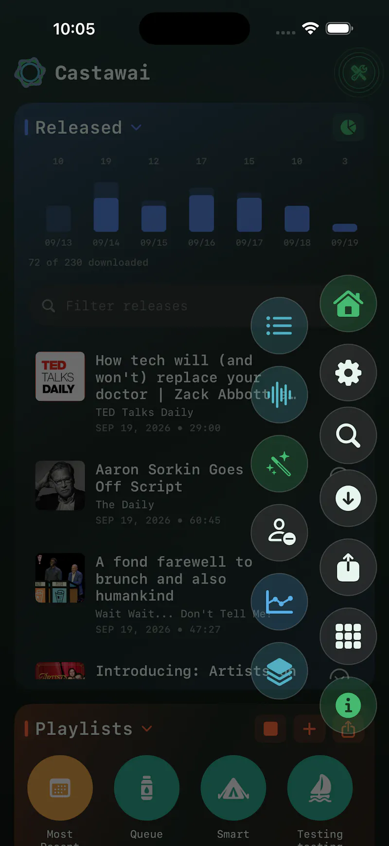 Castawai Podcast Player screenshot 9