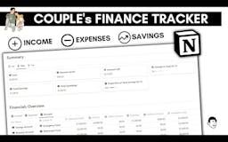 Couple's Finance Tracker media 1