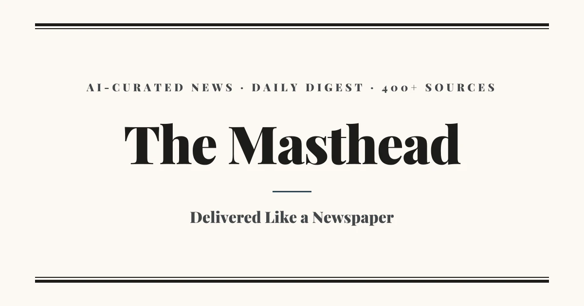 The Masthead — AI 把全球新闻翻译朗读成你的语言,daily-web 的远亲