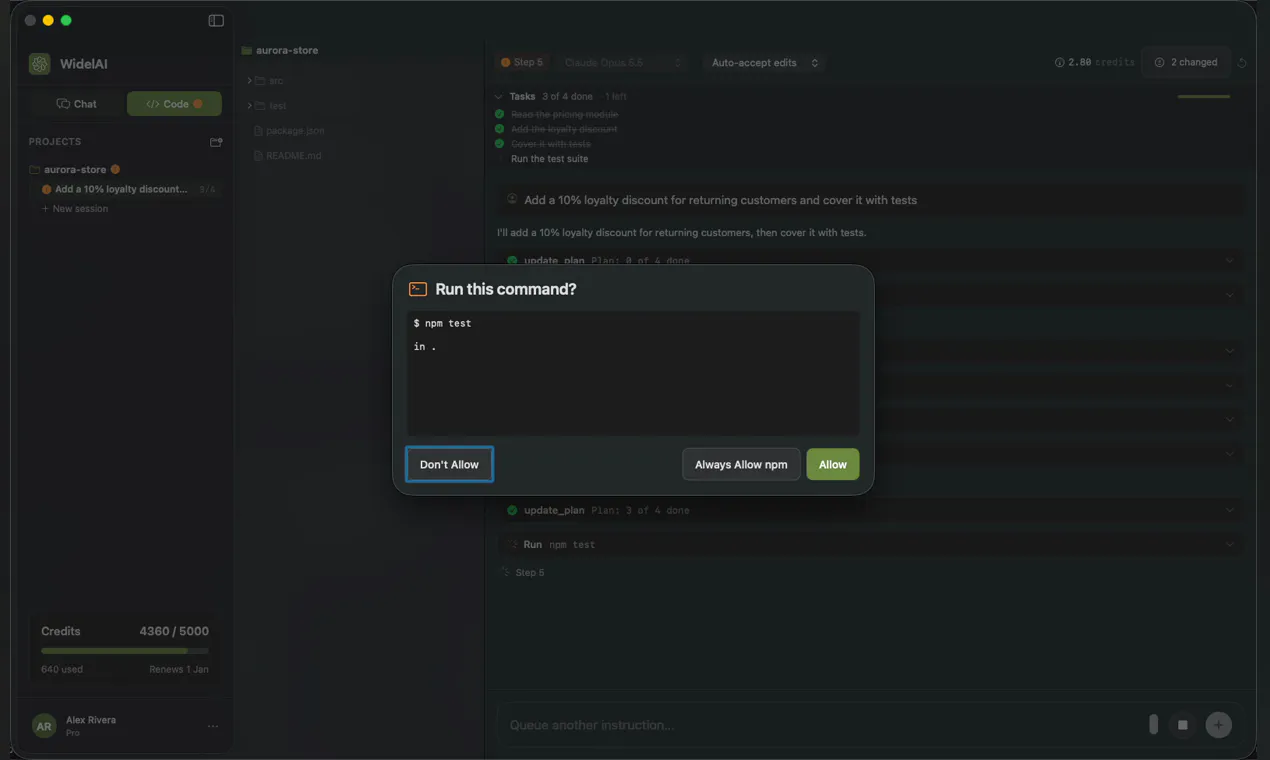 WidelCode gallery image