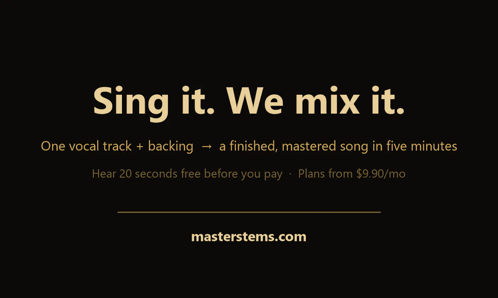 MasterStems screenshot 2