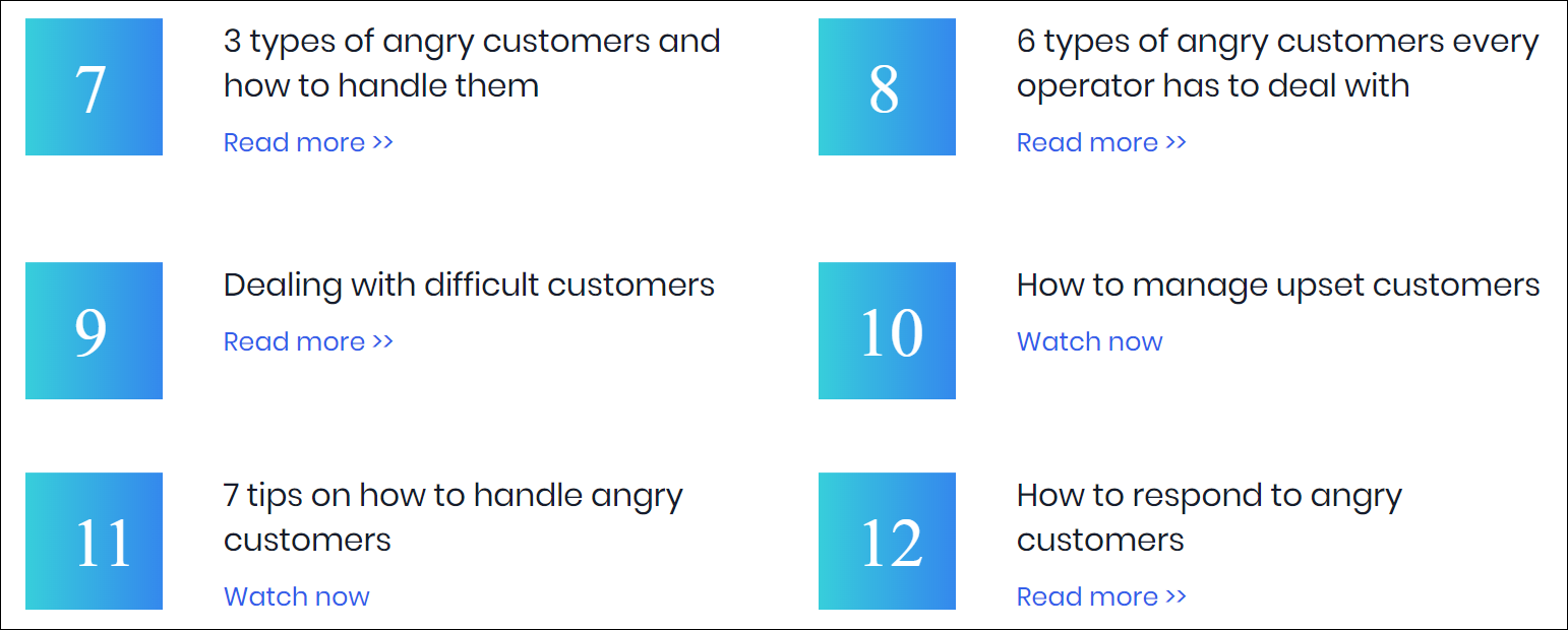 How to handle angry customers gallery image