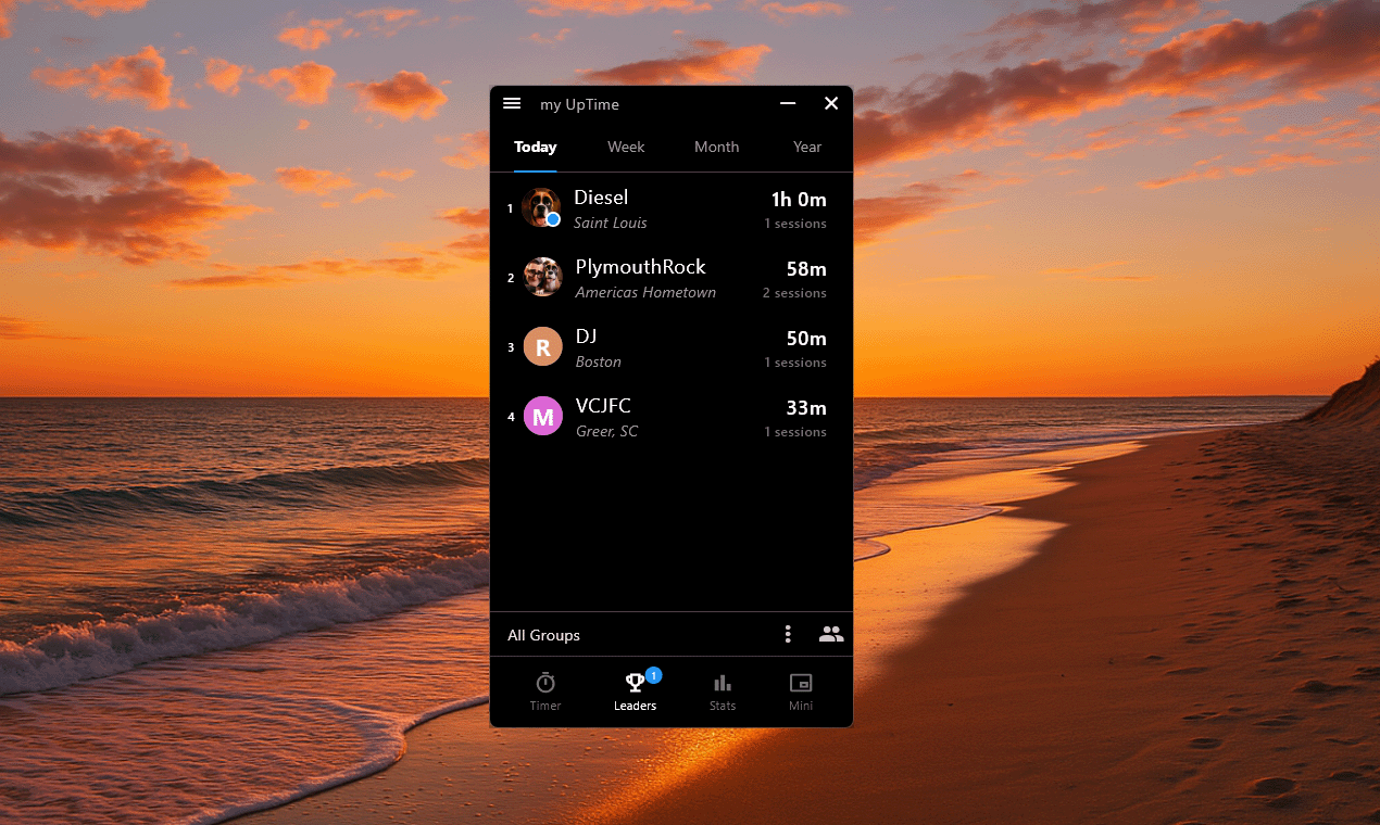 my UpTime - Screenshot 2 preview
