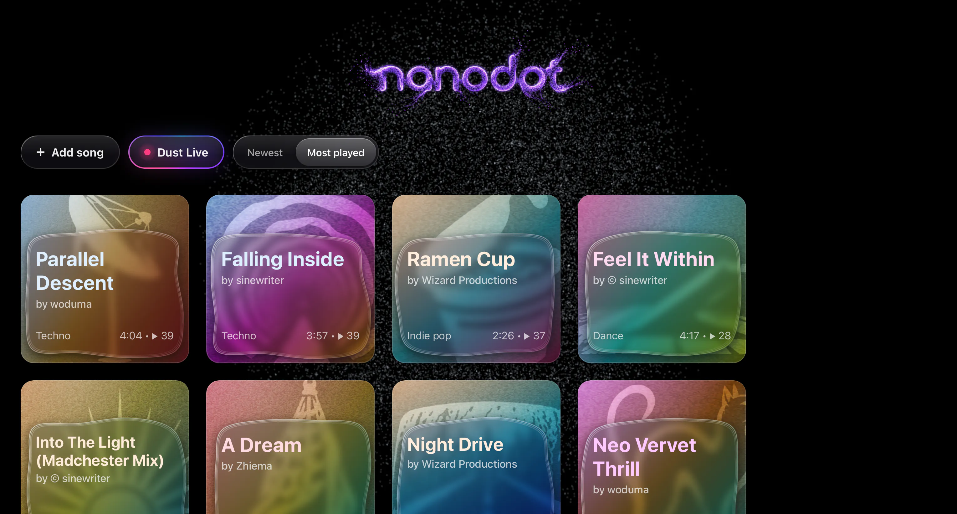 Nanodot (aka Dust) gallery image