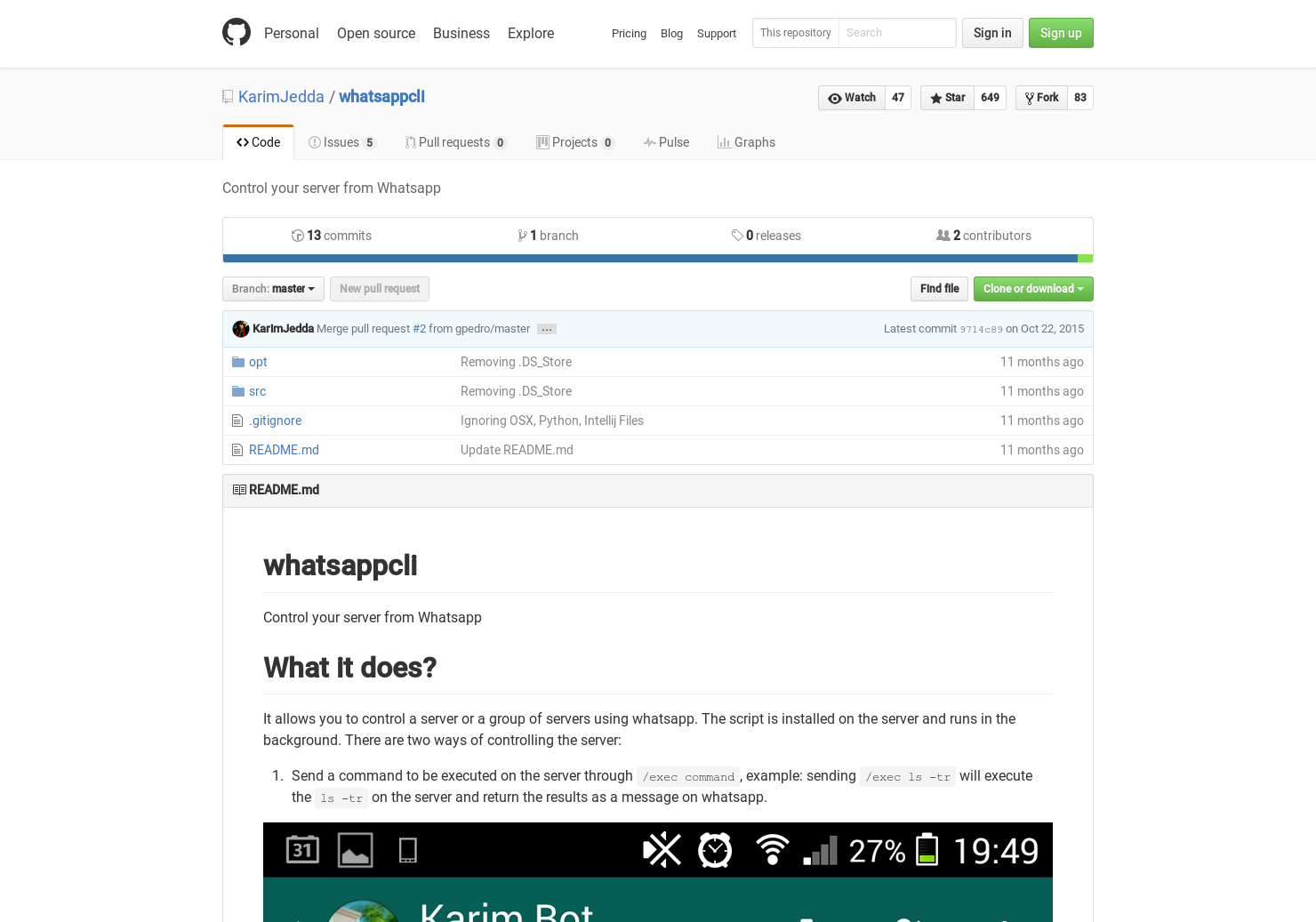 Whatsappcli gallery image