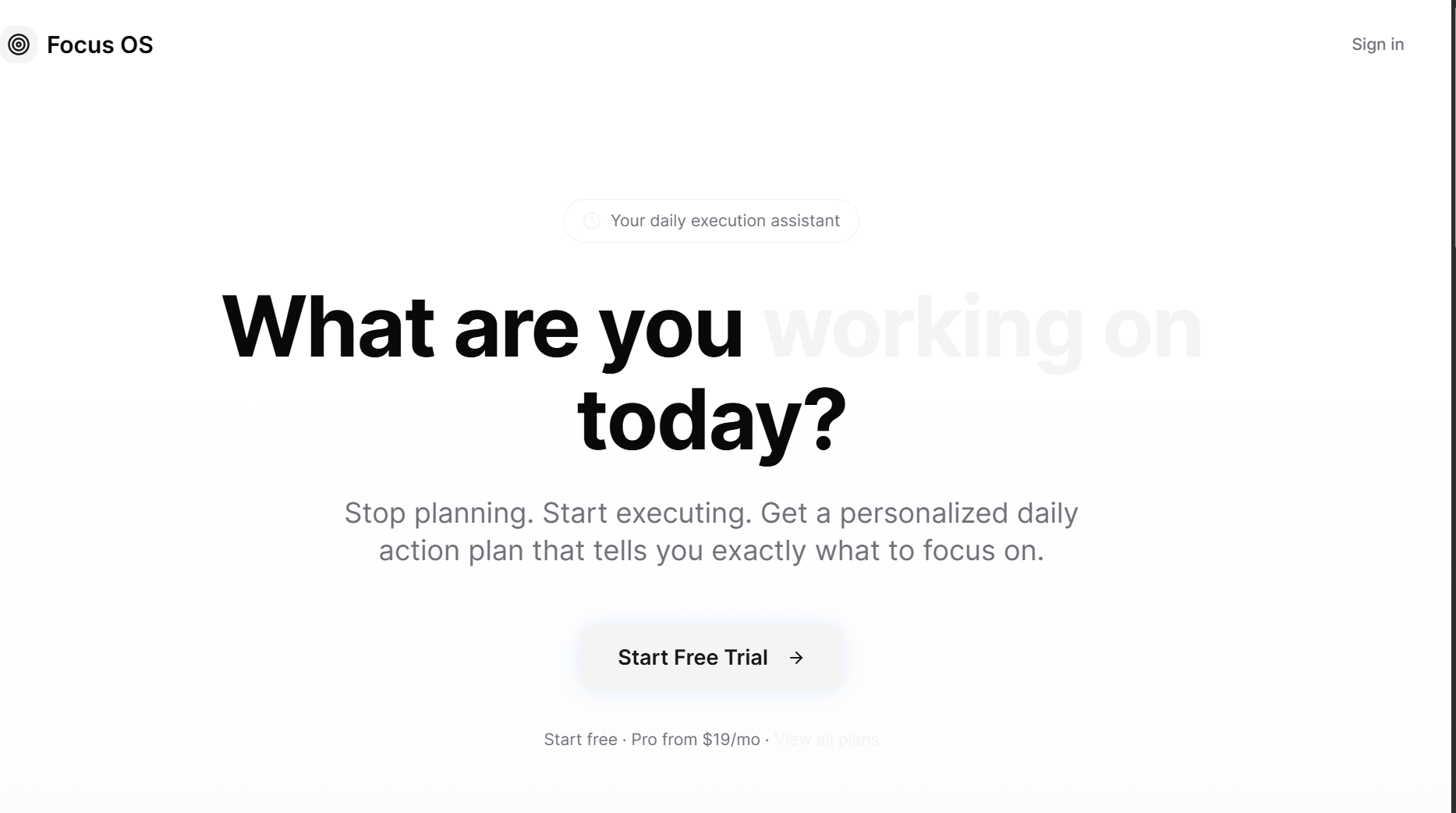 DailyFocusOS gallery image