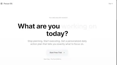 DailyFocusOS gallery image