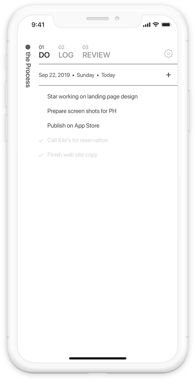 The Process: Personal Planner gallery image
