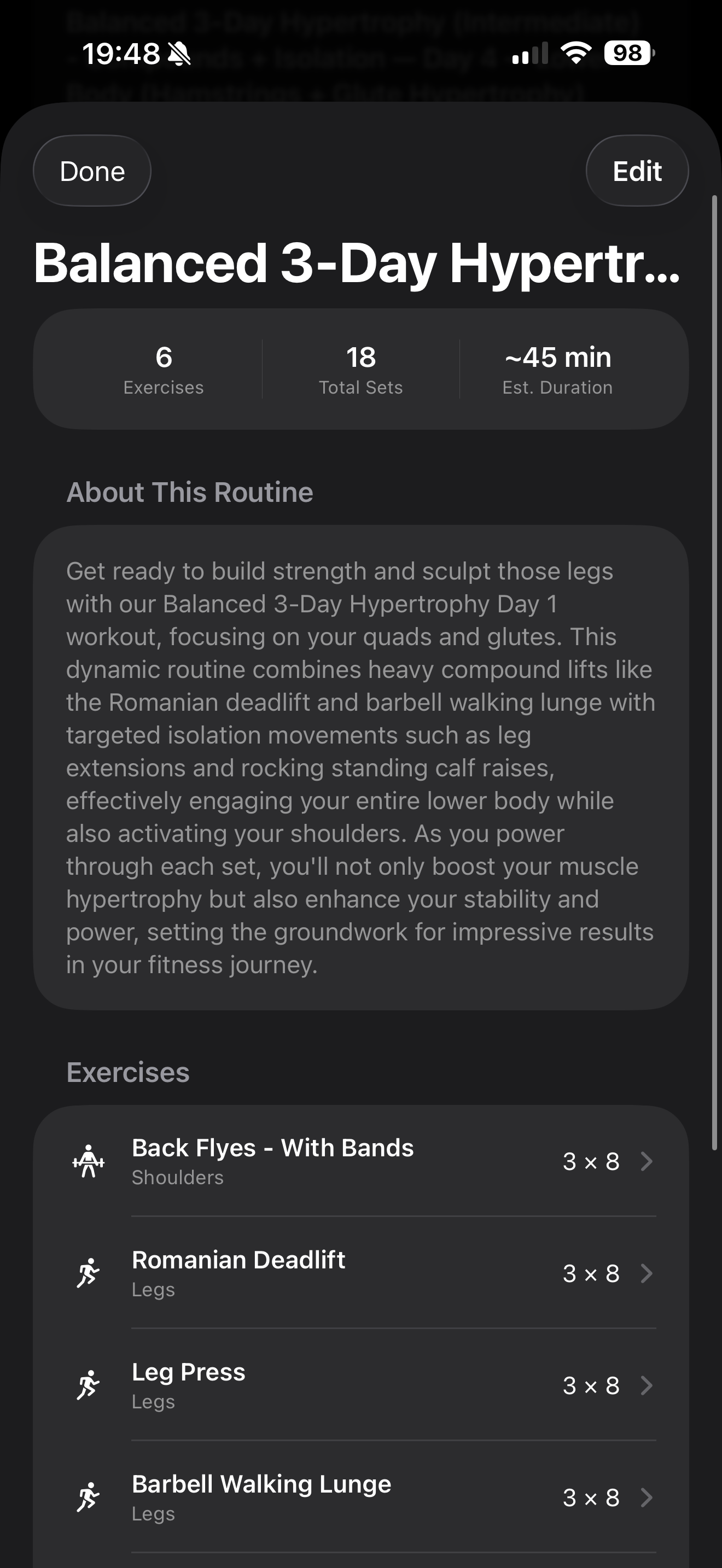 Fitevy - workout tracker gallery image
