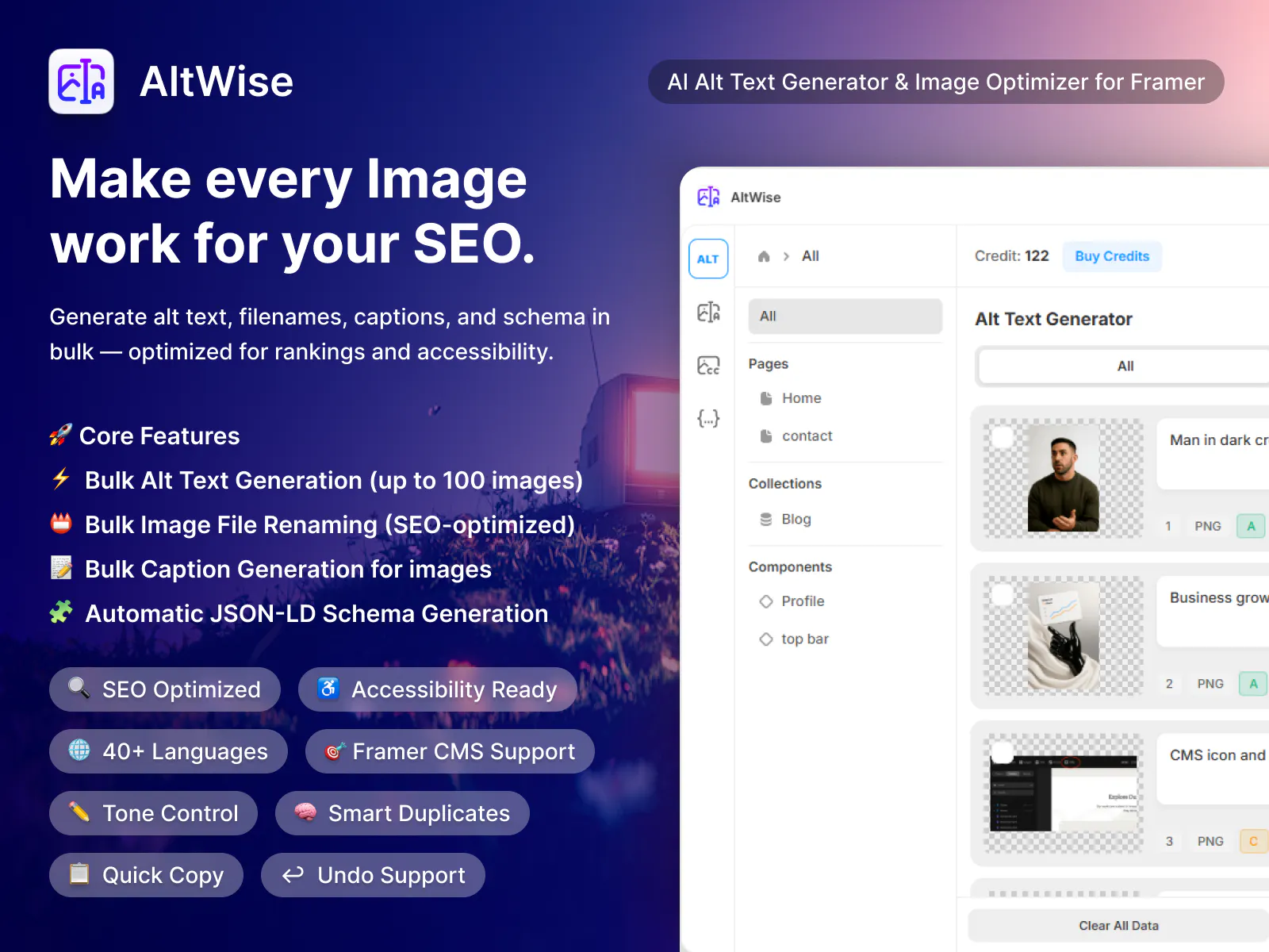 AltWise - Alt Text & Image Seo Optimizer gallery image