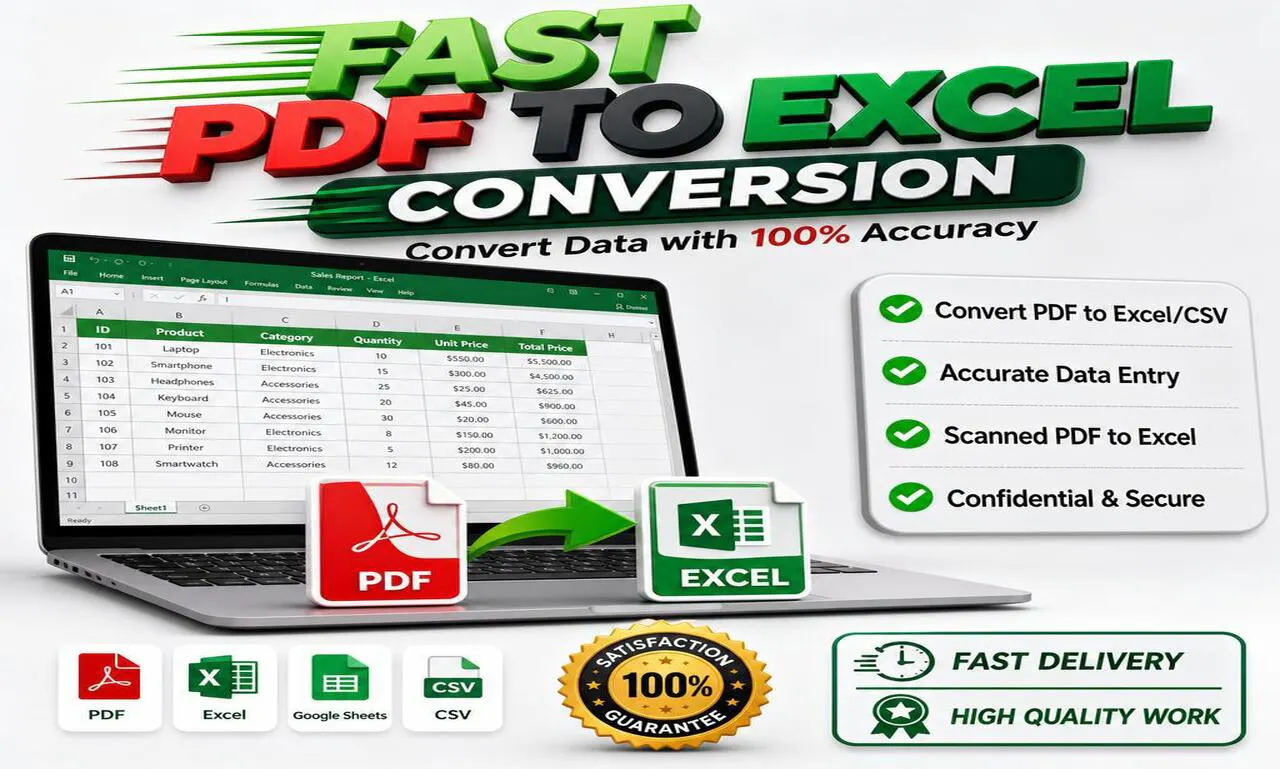 PDF & Excel Converter gallery image