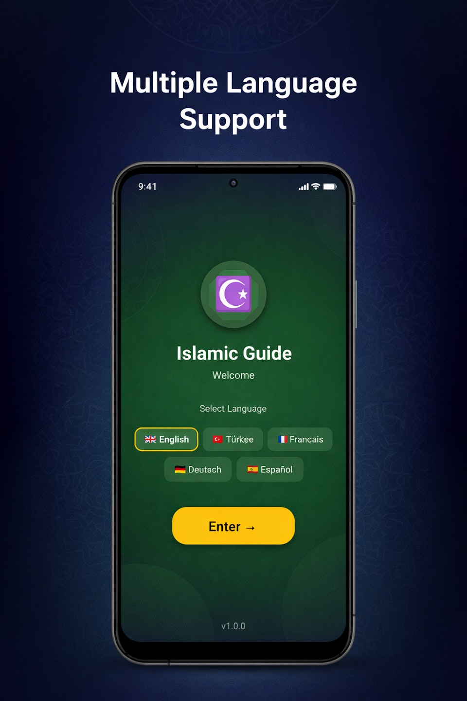 Islamic Guide Chat Ai - Main product screenshot demonstrating key features and user interface
