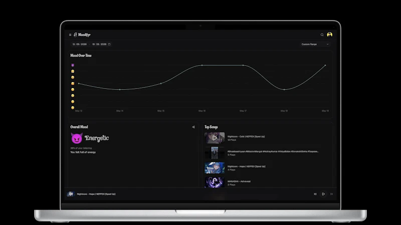 Moodifyr screenshot 1 (video preview)