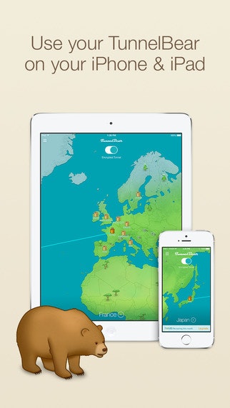 TunnelBear gallery image