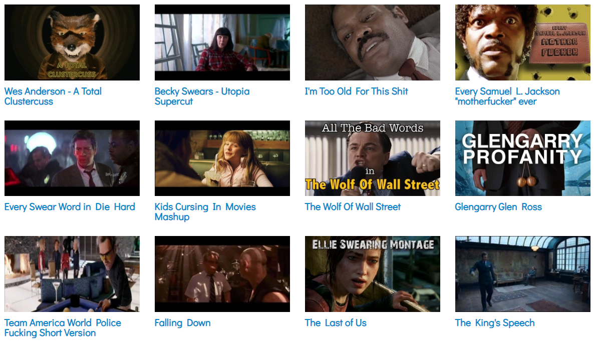 Just the swearing gallery image