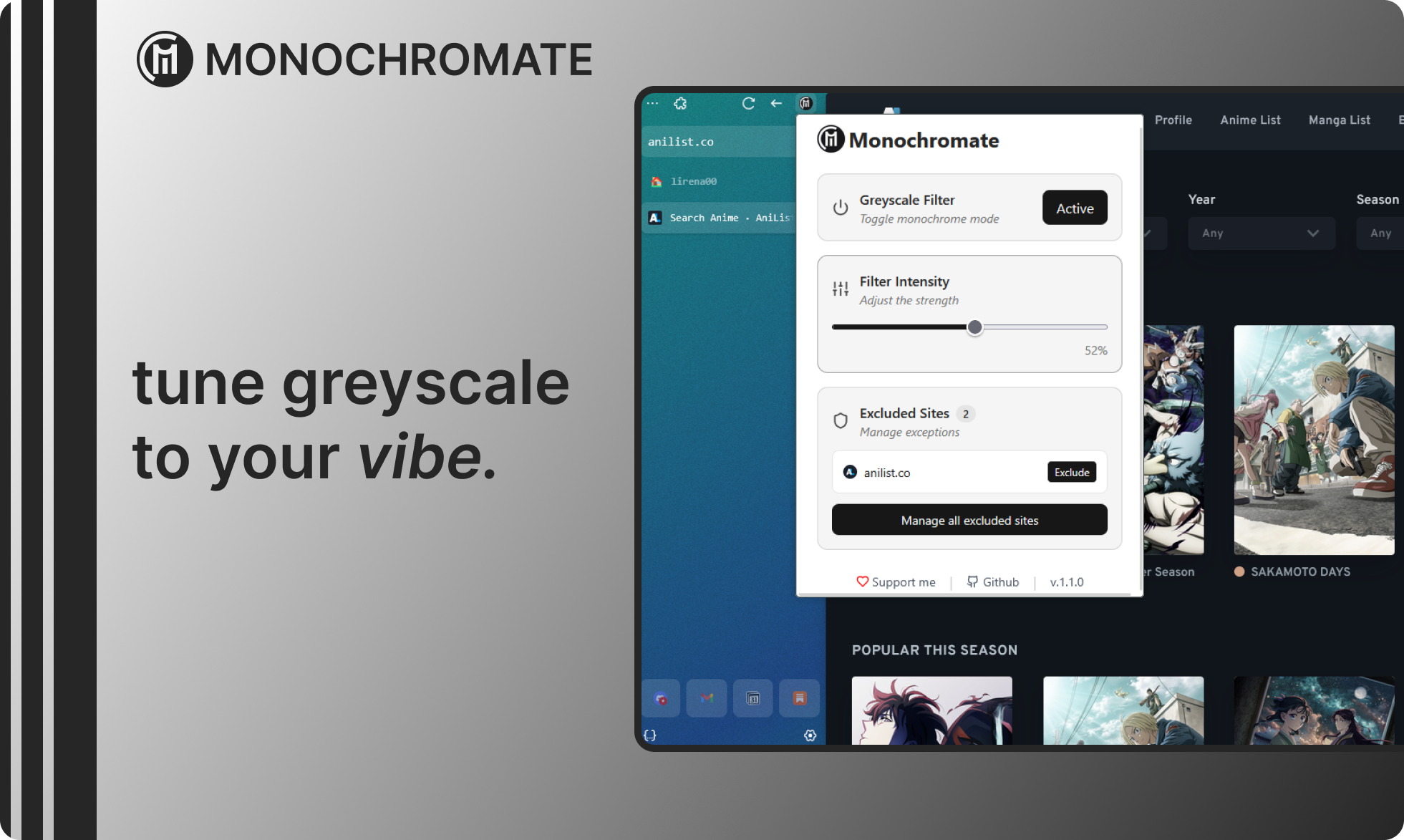Monochromate media 3