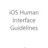 iOS Human Interface Guidelines