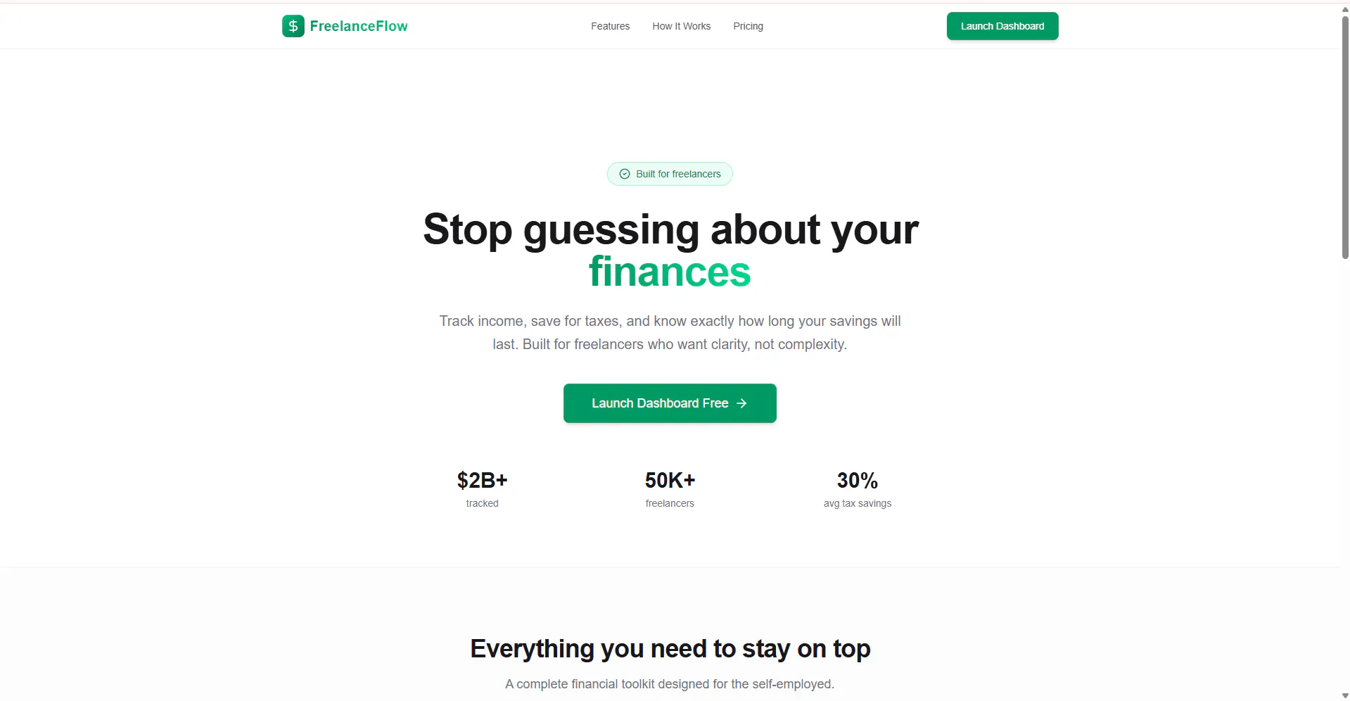 FreelanceFlow gallery image
