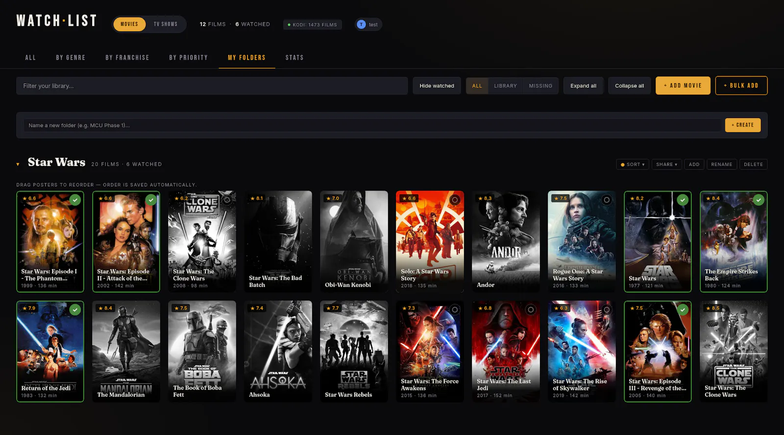 WATCH·LIST screenshot 3