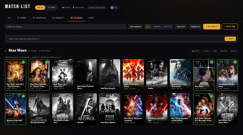WATCH·LIST screenshot 3