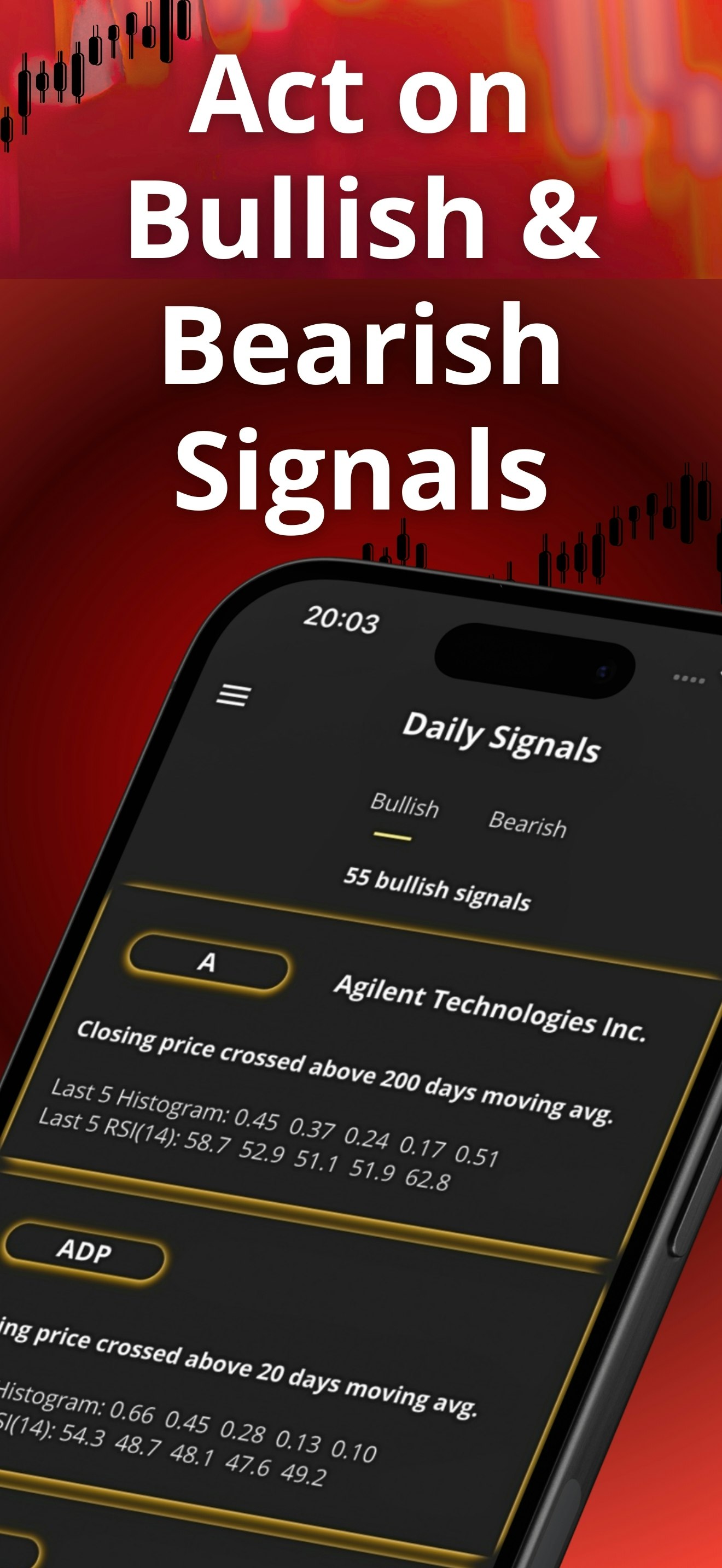 Média Tradesim - Simulator de trading d'actions - Entraînez-vous à investir sans risque avec des données de marché réelles 5