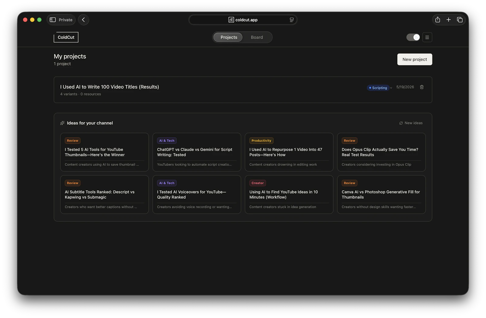 ColdCut screenshot 3