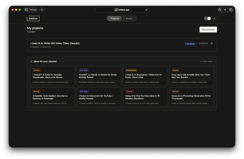 ColdCut screenshot 3