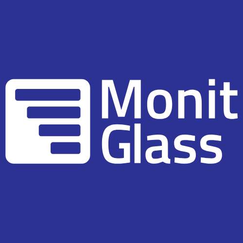 MonitGlass - Product Hunt launch logo and brand identity
