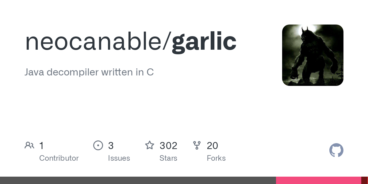 เครื่องปนเปื้อนกระเทียม - neocanable/garlic: Android/Java decompiler เขียนใน C media 1