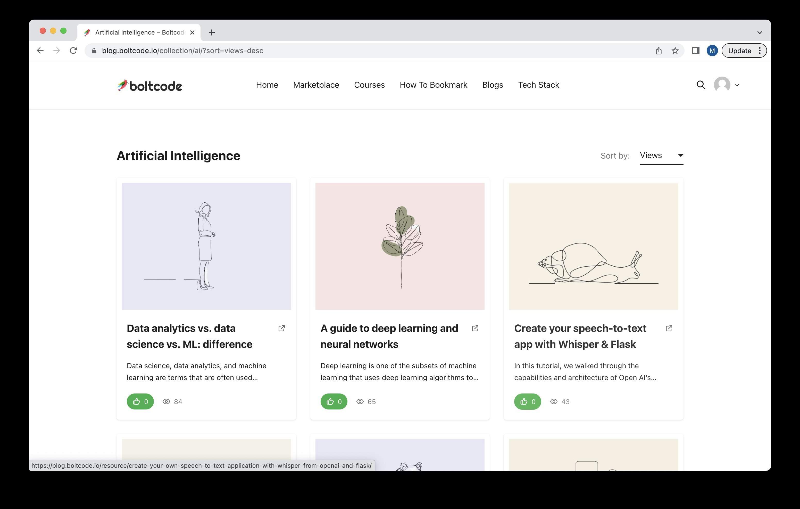 Mídia 8 de Blogs com curadoria de Boltcode