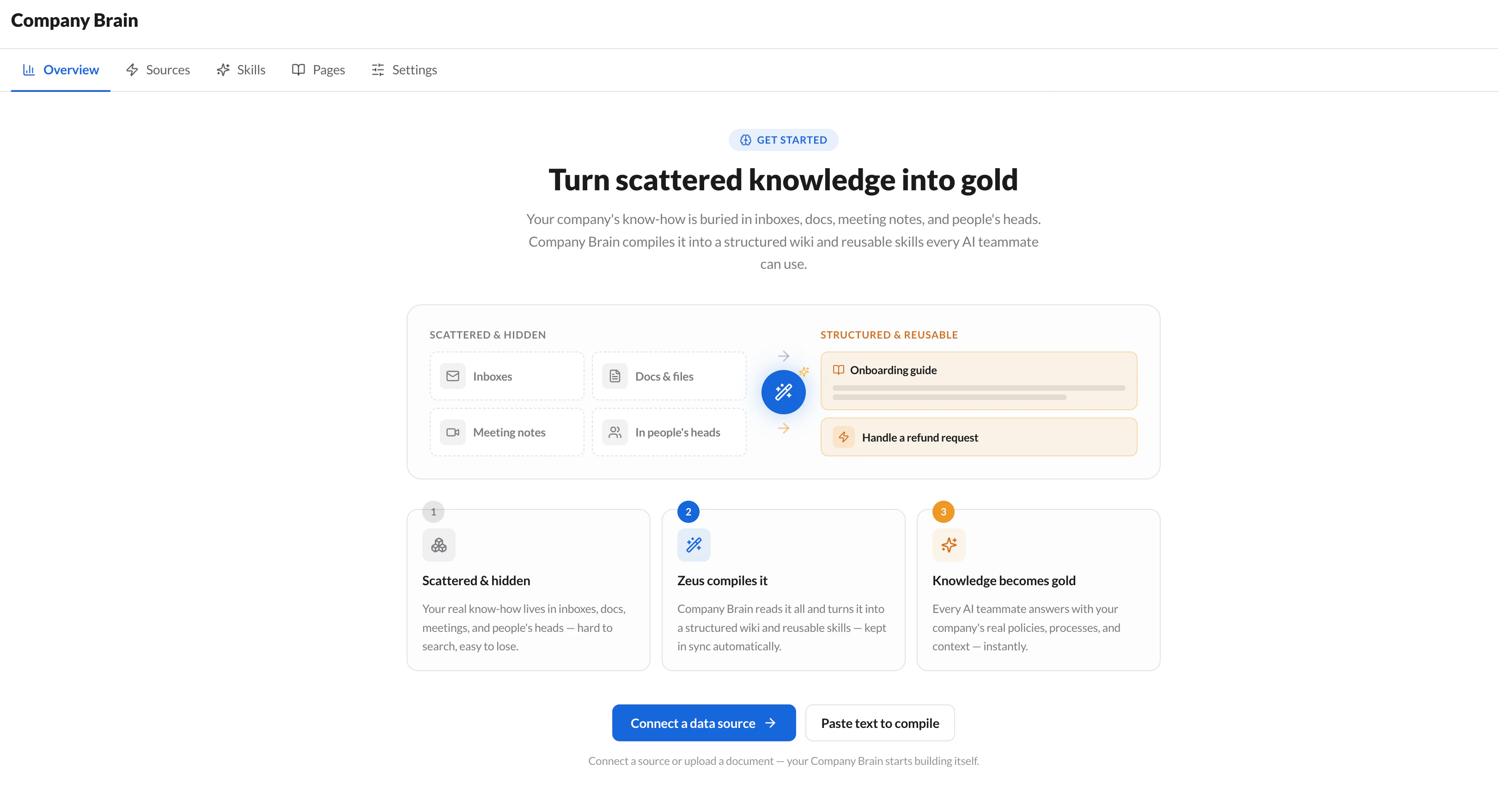 Zeus.team, AI native workspace 截图 2