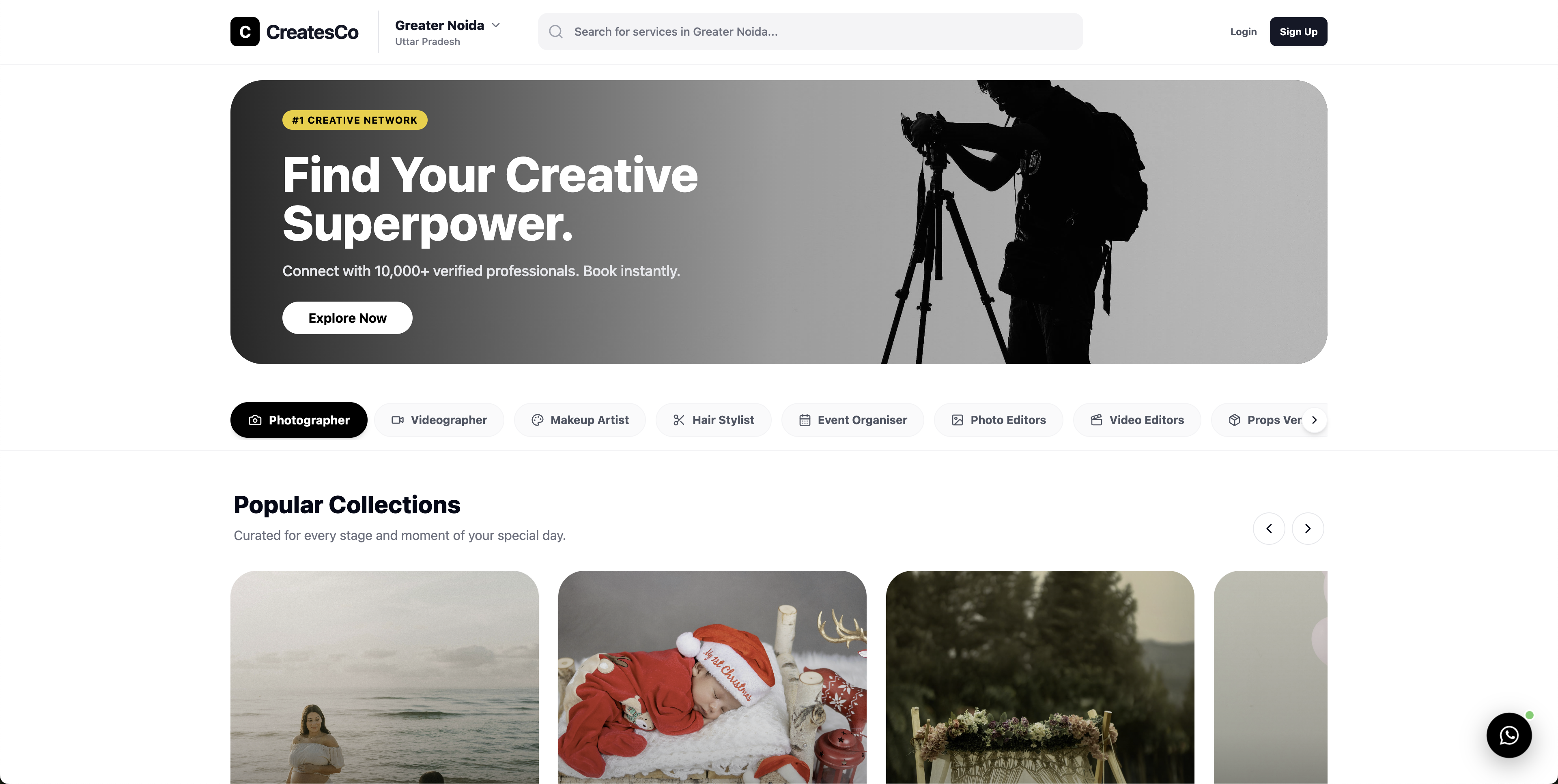 Createsco - Main product screenshot demonstrating key features and user interface