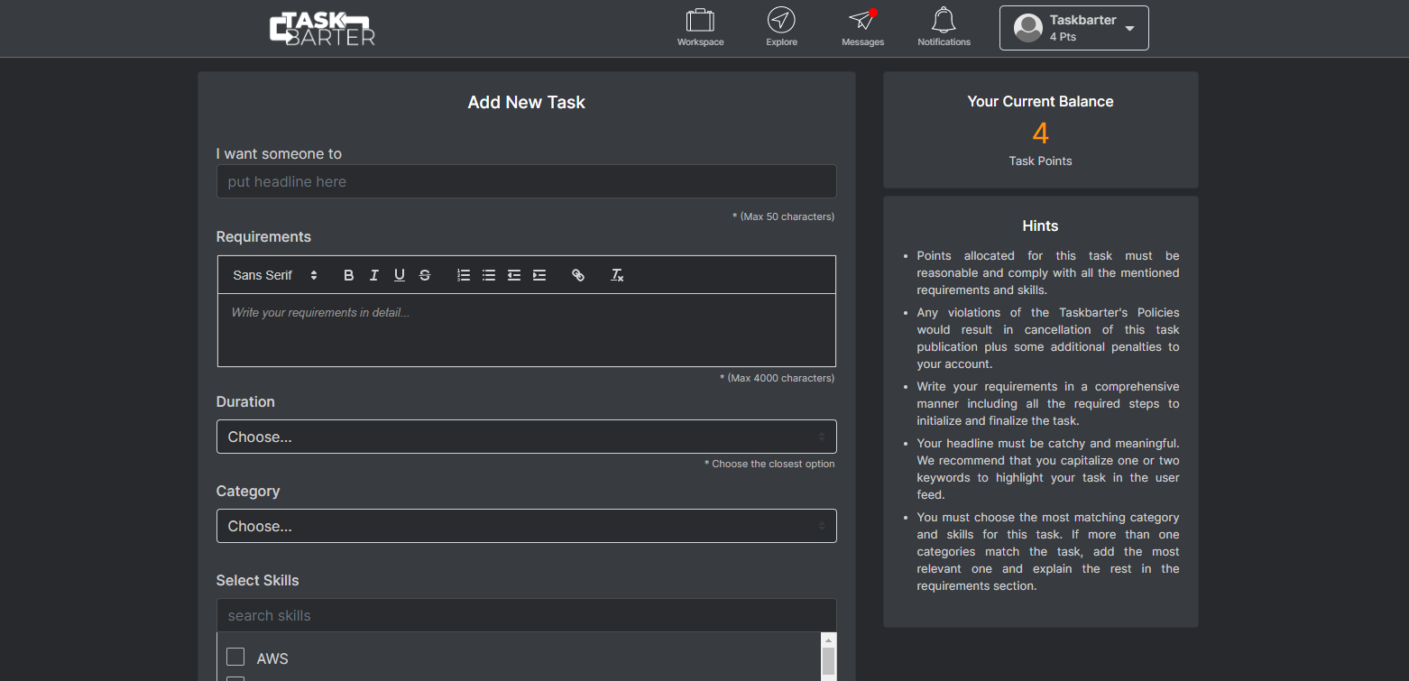 Taskbarter gallery image