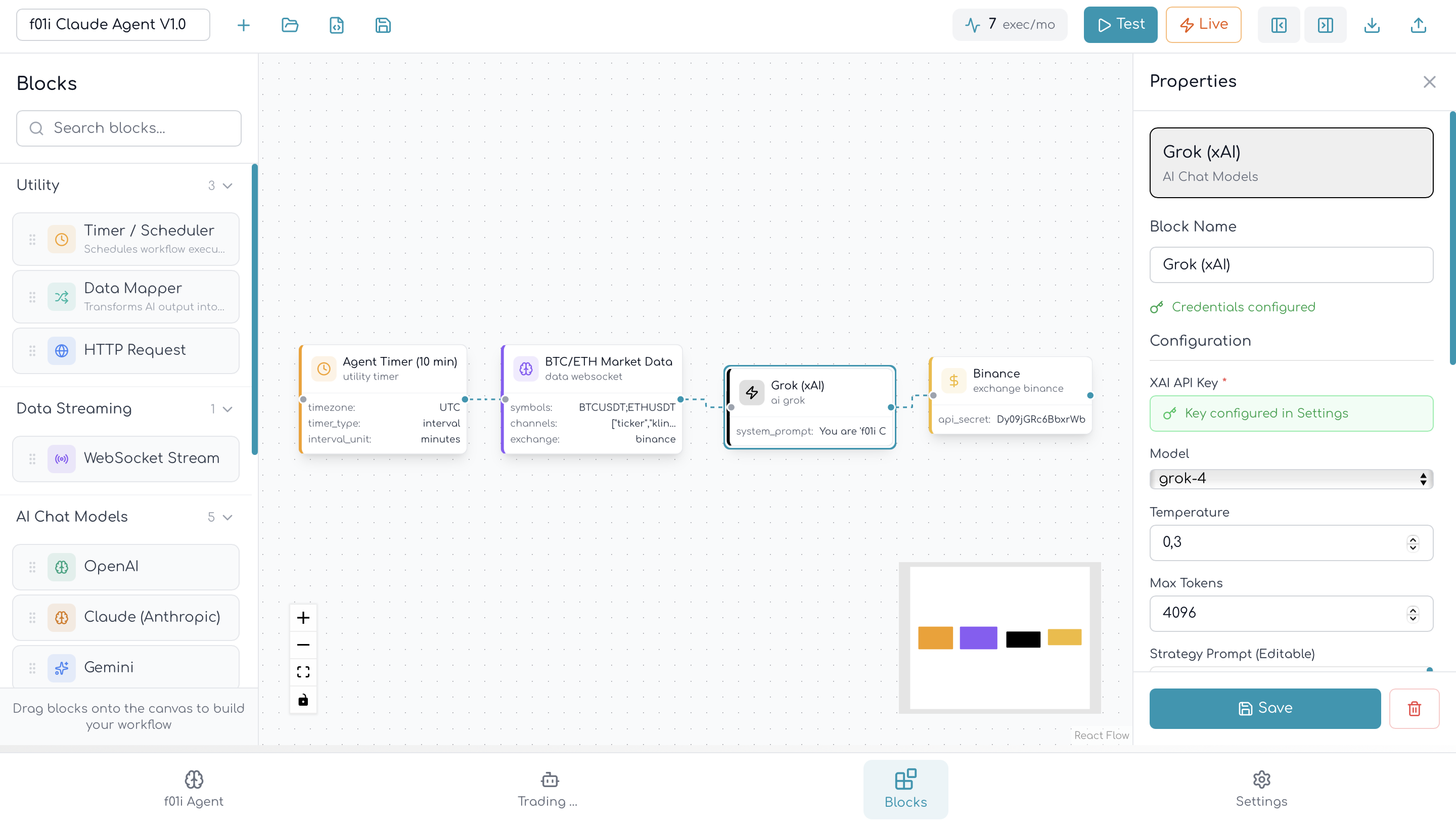f01i AI - Screenshot 2 showing product features and functionality