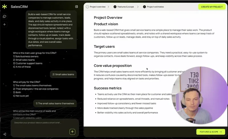 Your Next MVP Estimator  screenshot 1 (video preview)