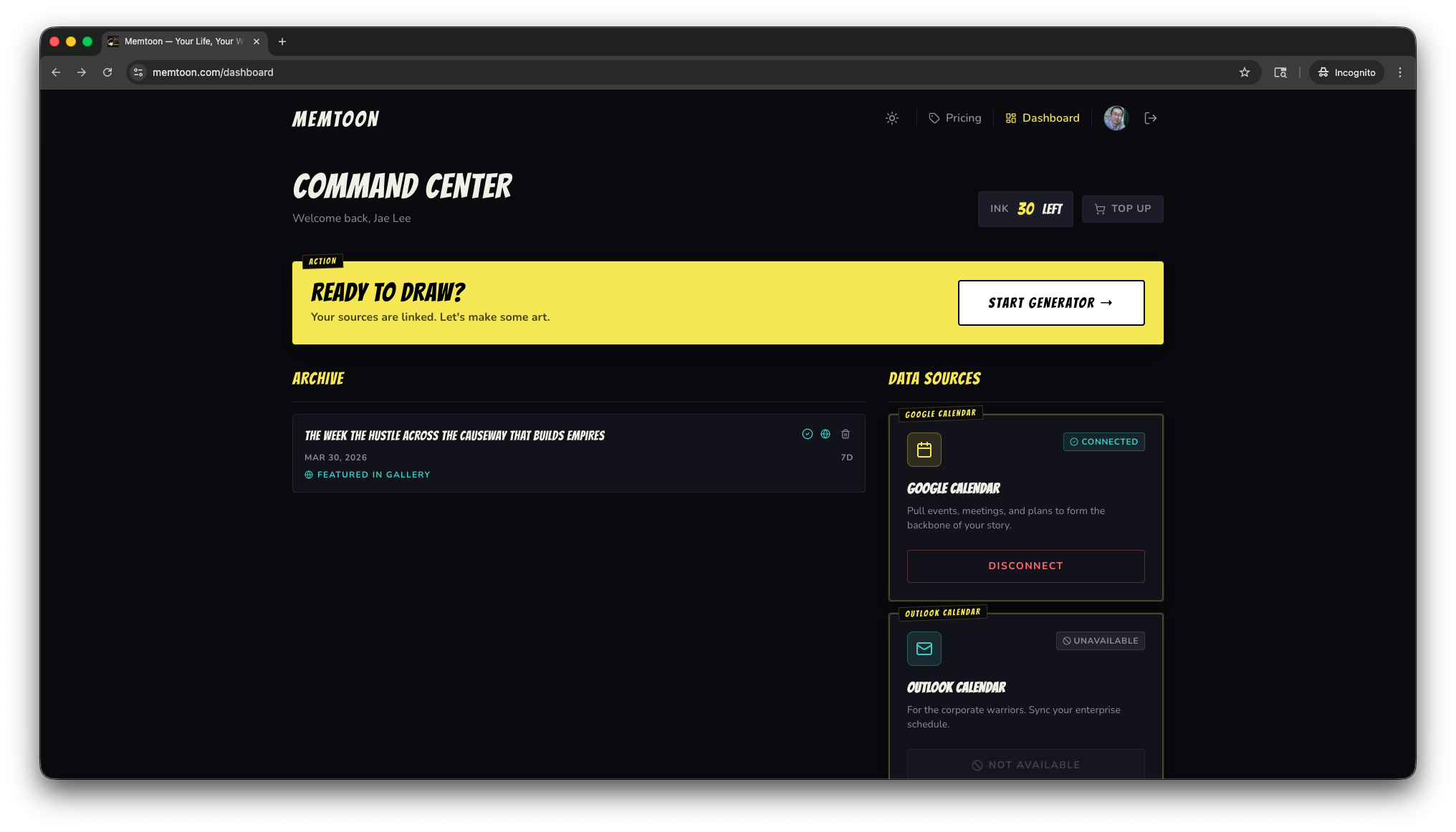 Memtoon.com | Your Life, Your Webtoon gallery image