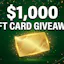 $1,000 Gift Card Giveaway Ends Tomorrow